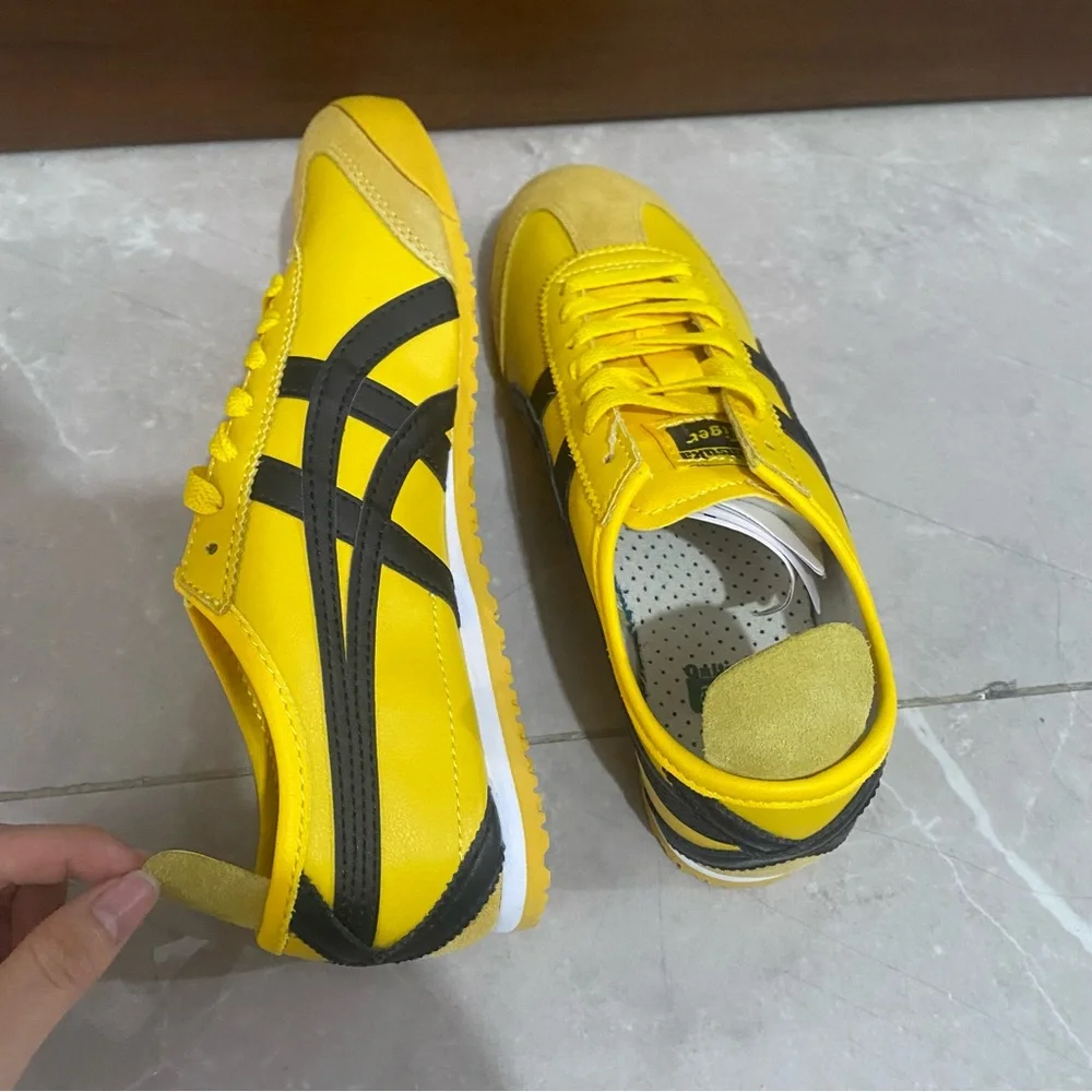 Onitsuka Tiger By Asics Yellow Sneakers - Picture 4 of 8